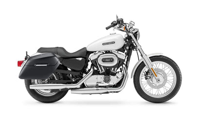 38L - Baldur XL Shock Cut-Out Harley Sportster 1200 Low XL1200L Matte Hard Alforjas