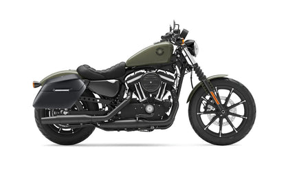 38L - Baldur XL Shock Cut-Out Harley Sportster 883 Iron XL883N Matte Hard Alforjas