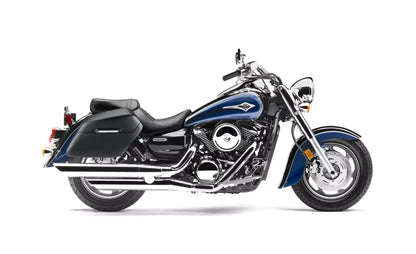 38L - Baldur XL Shock Cut-Out Kawasaki Vulcan 1600 Classic VN1600 Matte Hard Alforjas