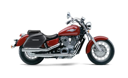 38L - Baldur XL Shock Cut-Out Honda Shadow 1100 ACE Matte Hard Alforjas