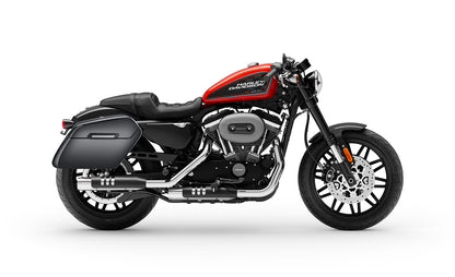 38L - Baldur XL Shock Cutout Harley Sportster 1200 Roadster XL1200CX Painted Hard Alforjas