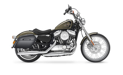 38L - Baldur XL Shock Cutout Harley Sportster 72 XL1200V Painted Hard Alforjas