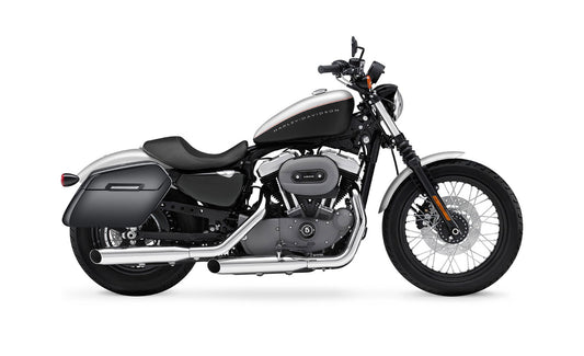 38L - Baldur XL Shock Cutout Harley Sportster 1200 Nightster XL1200N Painted Hard Alforjas