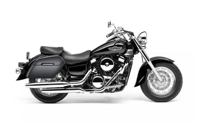 38L - Baldur XL Shock Cutout Kawasaki Vulcan 1500 Classic VN1500 Painted Hard Alforjas