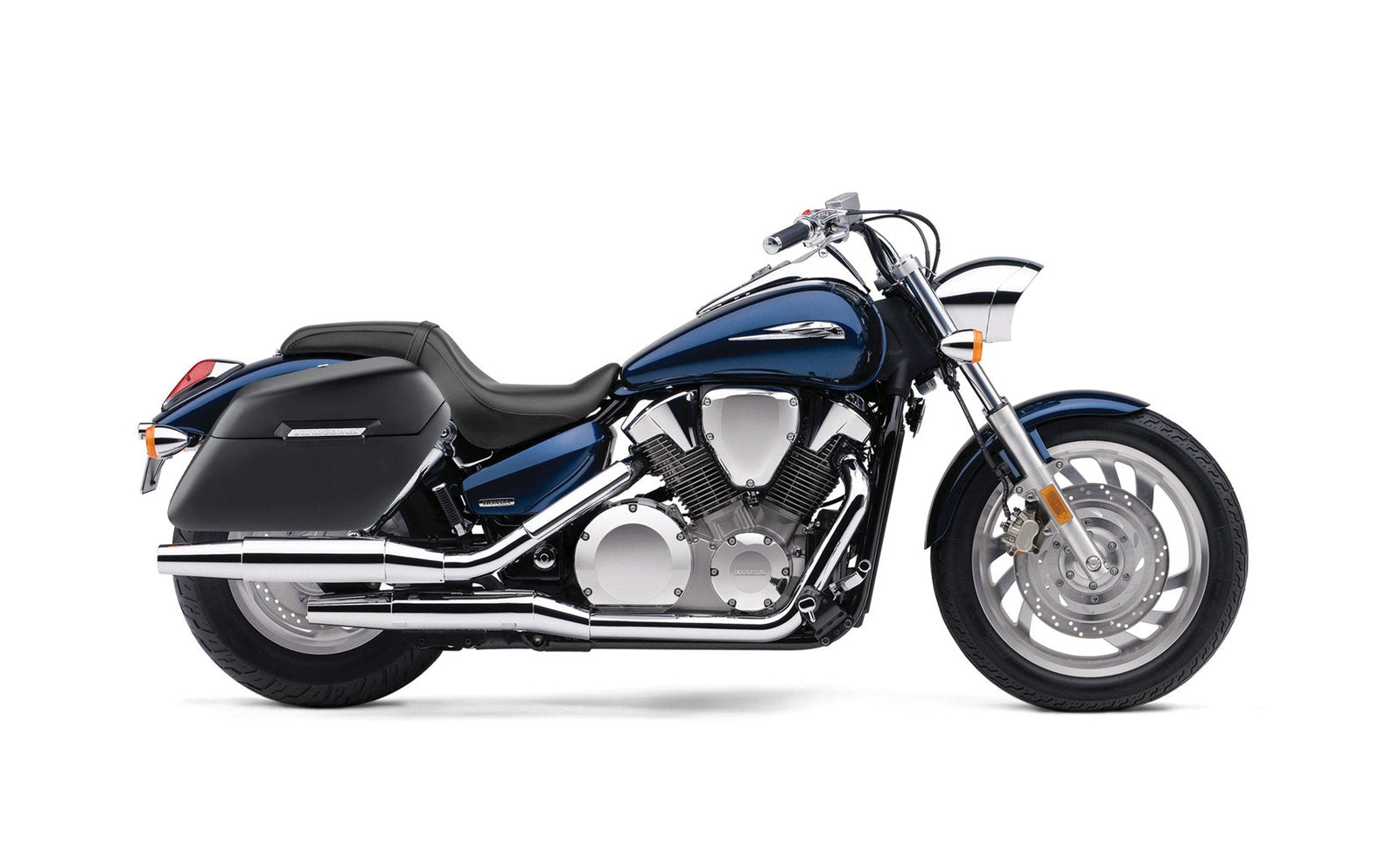 42L - Baldur XL Honda VTX 1300 C Matte Motocicleta Hard Alforjas