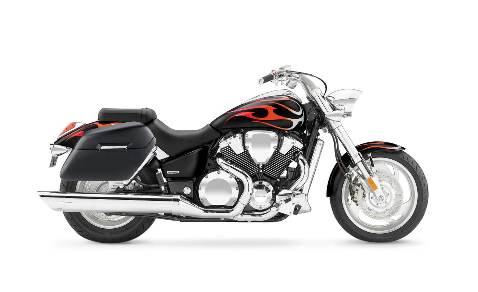 42L - Baldur XL Honda VTX 1800 C Matte Hard Alforjas