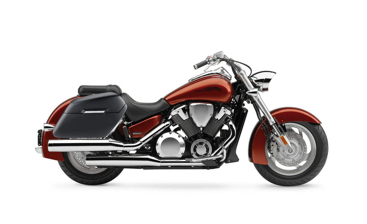 42L - Baldur XL Honda VTX 1800 N Matte Hard Alforjas