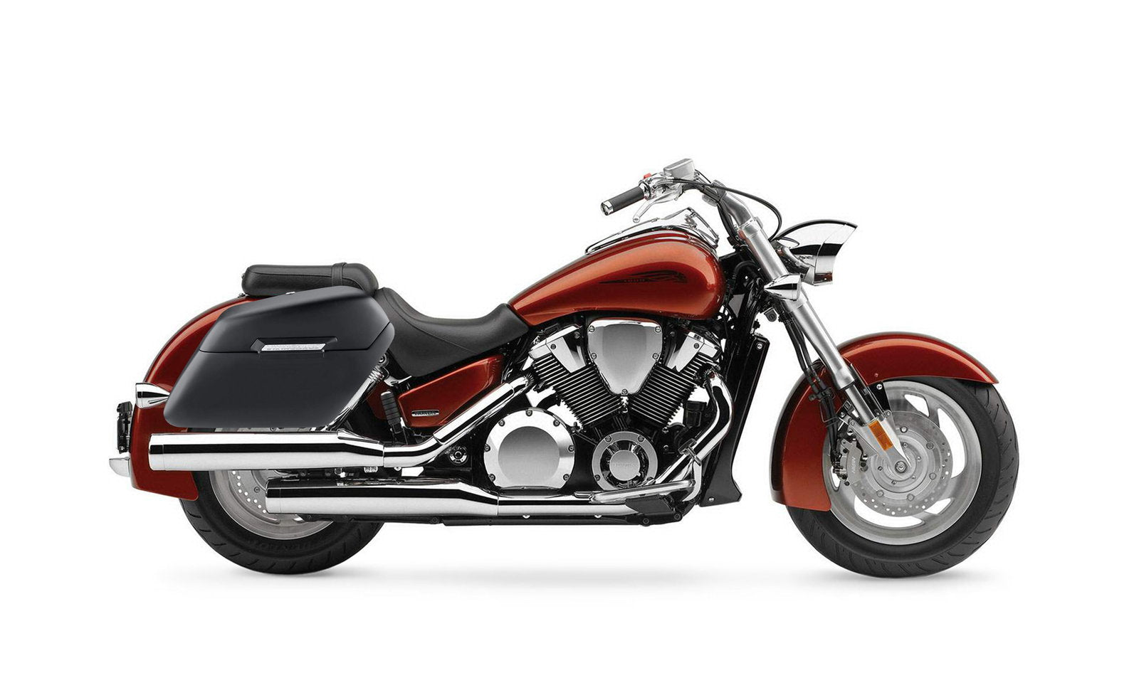 42L - Baldur XL Honda VTX 1800 N Matte Hard Alforjas