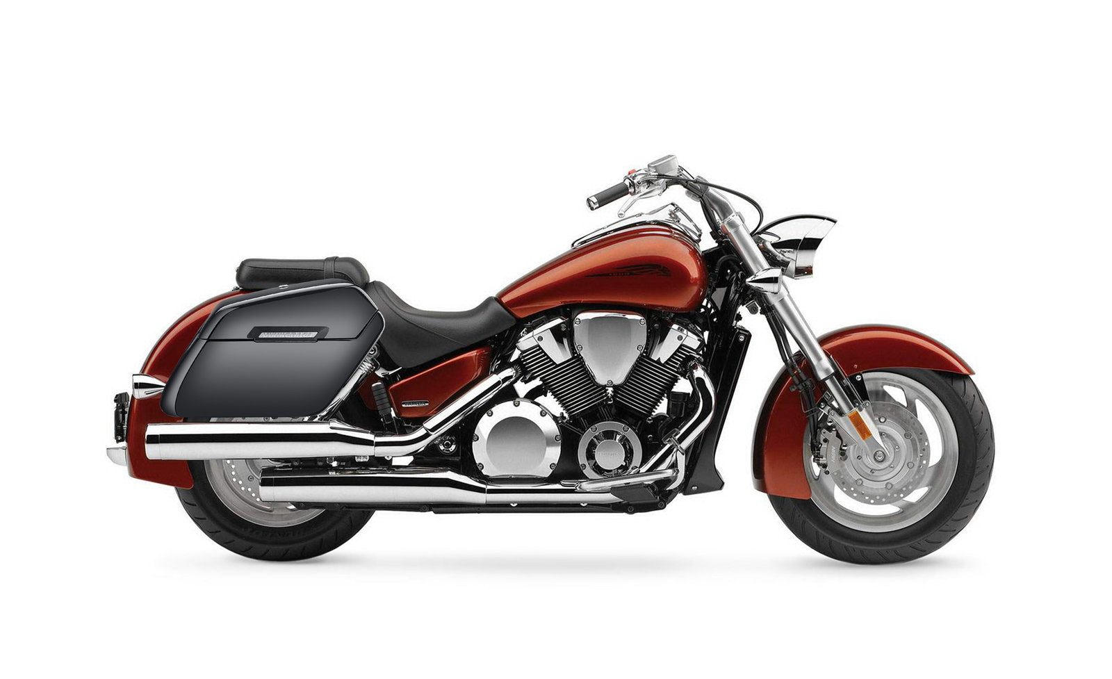 42L - Baldur XL Honda VTX 1800 N Painted Hard Alforjas