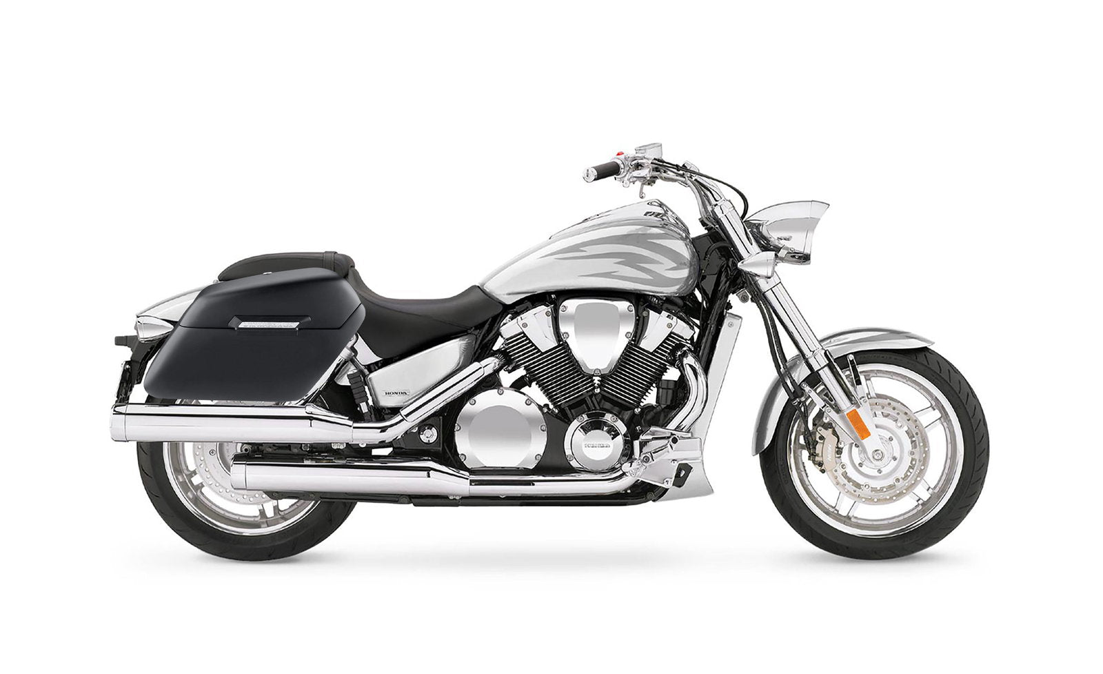 42L - Baldur XL Honda VTX 1800 F Matte Hard Alforjas