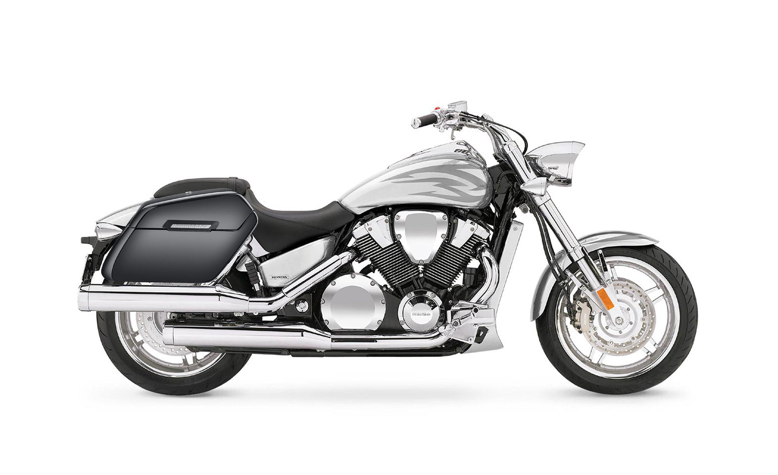 42L - Baldur XL Honda VTX 1800 F Painted Hard Alforjas