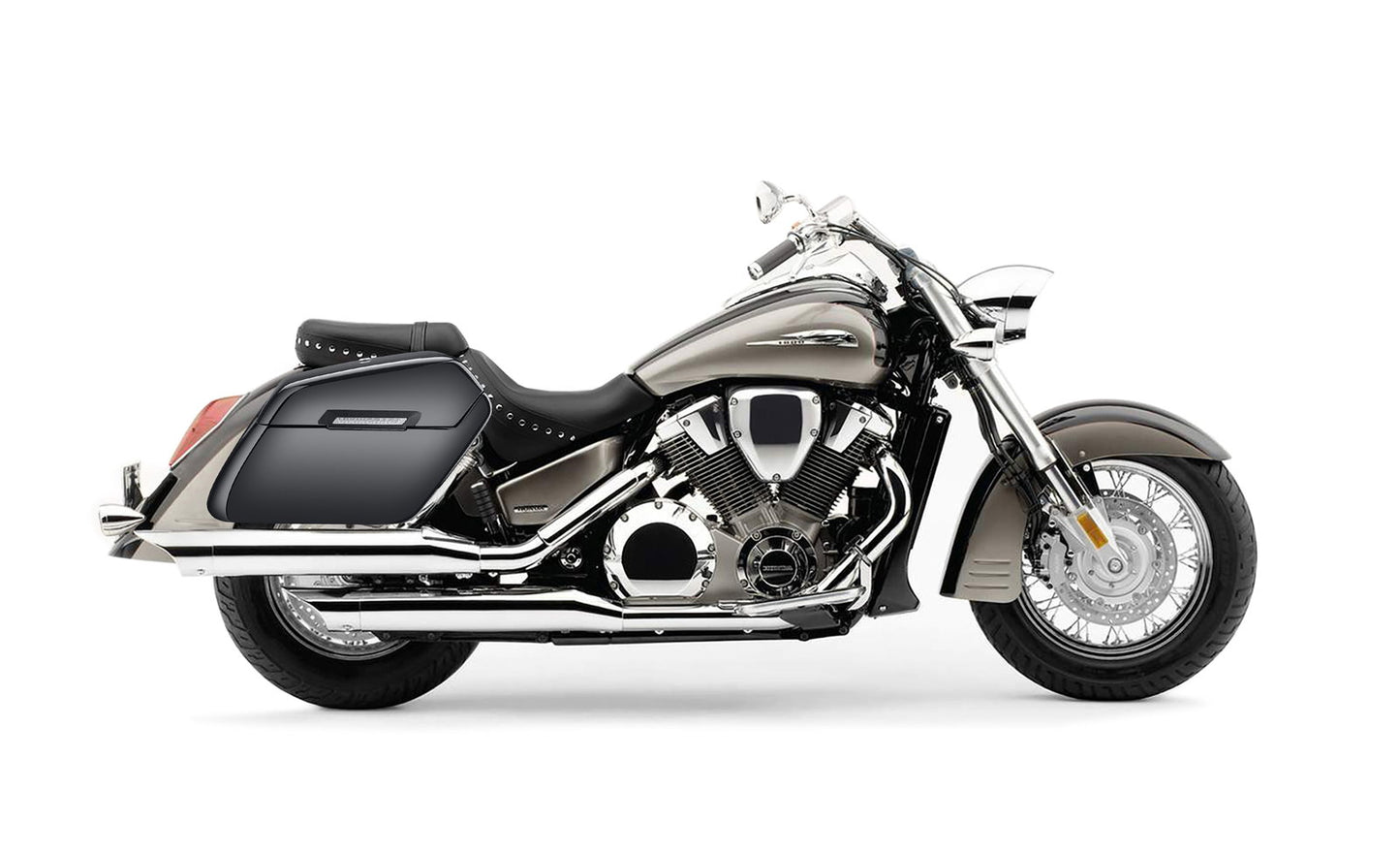 42L - Baldur XL Honda VTX 1800 S Painted Hard Alforjas