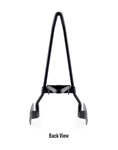 Iron Born Blade 25" Sissy bar with Foldable Luggage Rack para Kawasaki Vulcan 900 Custom, VN900C Matte Black