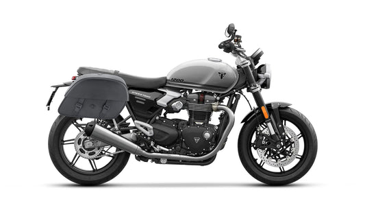 28L - Baelor Quick-Mount Medium Triumph Speed Twin 1200 Motocicleta Alforjas
