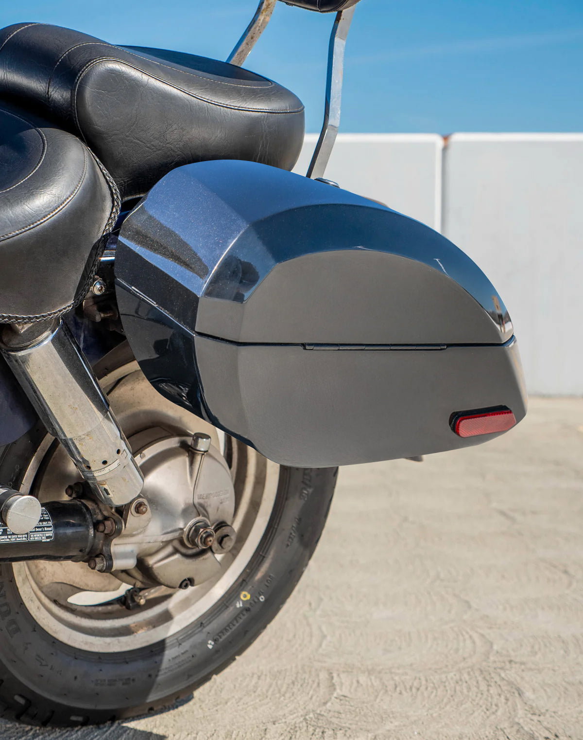 28L - Phantom Large Honda Shadow 1100 Sabre Painted Hard Alforjas