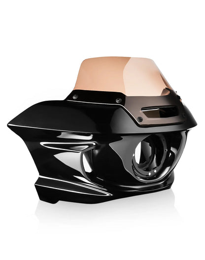 Viking Maverick Motocicleta Fairing para Harley Softail Low Rider S FXLRS Gloss Black