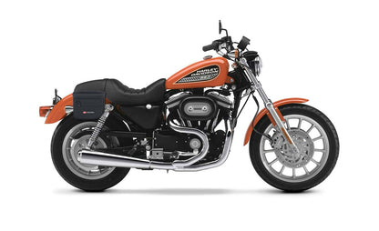 8L - Patriot Small Throw Over Alforjas para Harley Sportster 883 Low XL883L