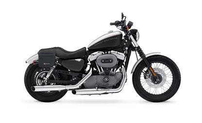 8L - Patriot Small Throw Over Alforjas para Harley Sportster 1200 Nightster XL1200N