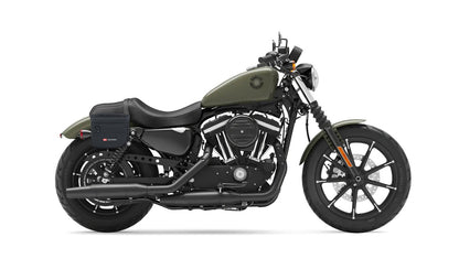 8L - Patriot Small Throw Over Alforjas para Harley Sportster 883 Iron XL883N