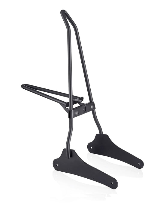 Iron Born Blade 25" Sissy bar with Foldable Luggage Rack para Harley Dyna Wide Glide FXDWG/I Matte Black