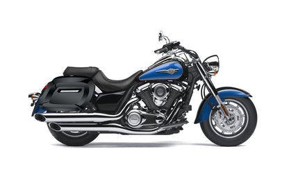 40L - Lamellar Raven Extra Large Kawasaki Vulcan 1700 Classic Painted Hard Alforjas