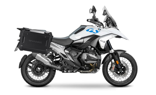 45L - Apex XL BMW R 1300 GS Aluminum Side Cases Black