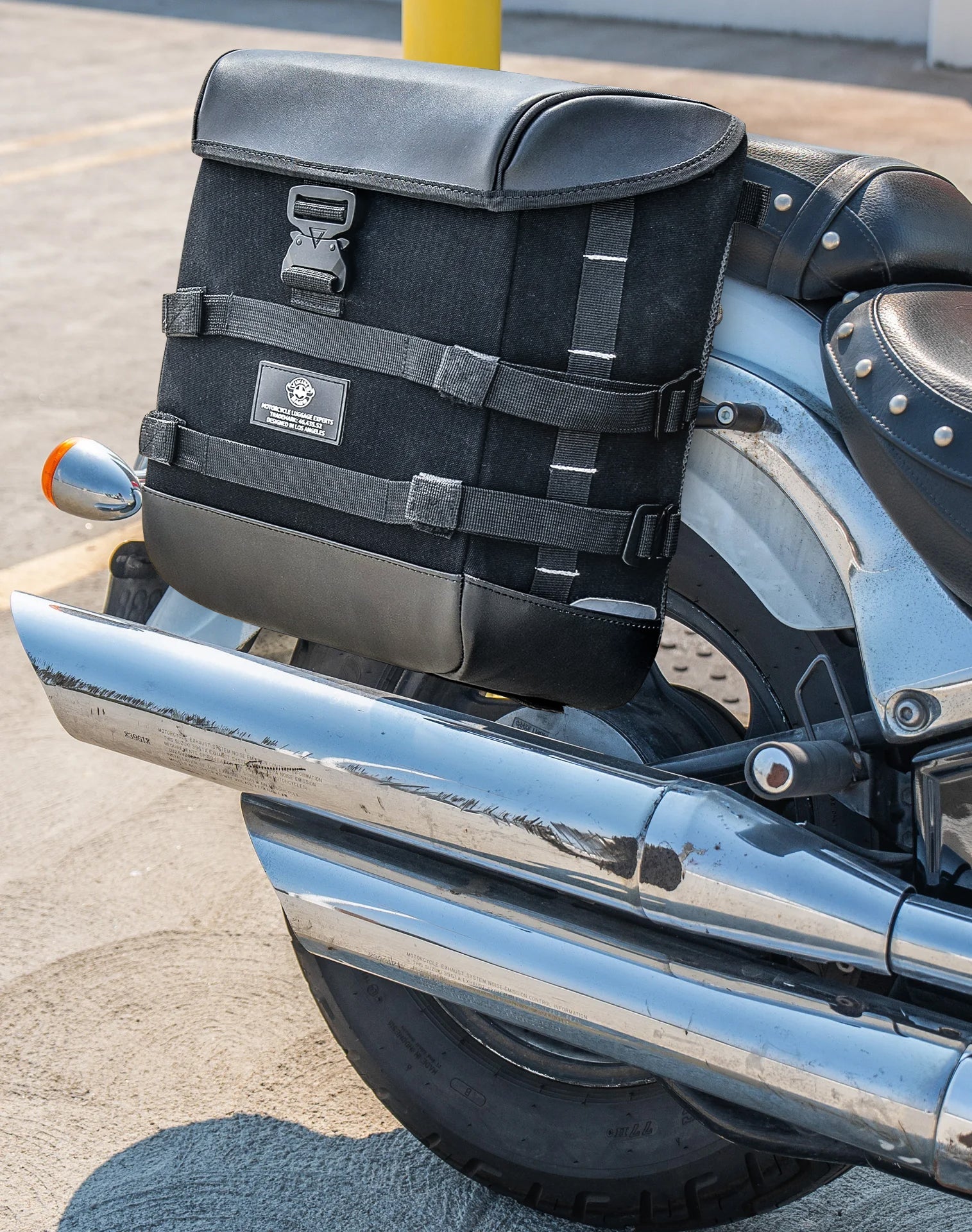 15L - Incognito Quick Mount Medium Suzuki Boulevard C50 VL800 Solo Alforja (Right Only)