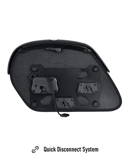 28L - Panzer Medium Quick Mount Suzuki Boulevard C50 VL800 Motocicleta Alforjas