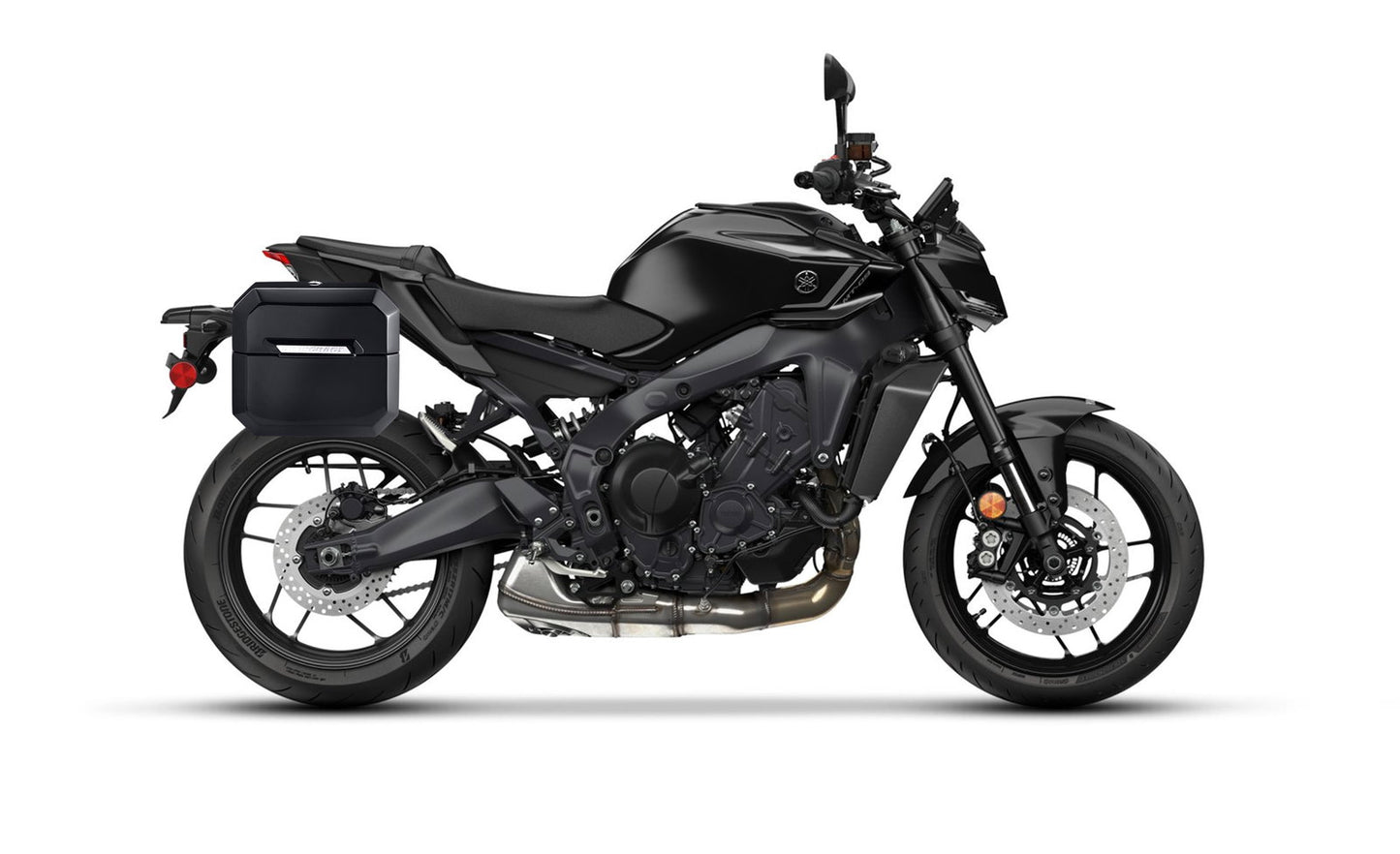 20L - Outlaw Quick-Mount Small Yamaha MT-09 Painted Hard Alforjas