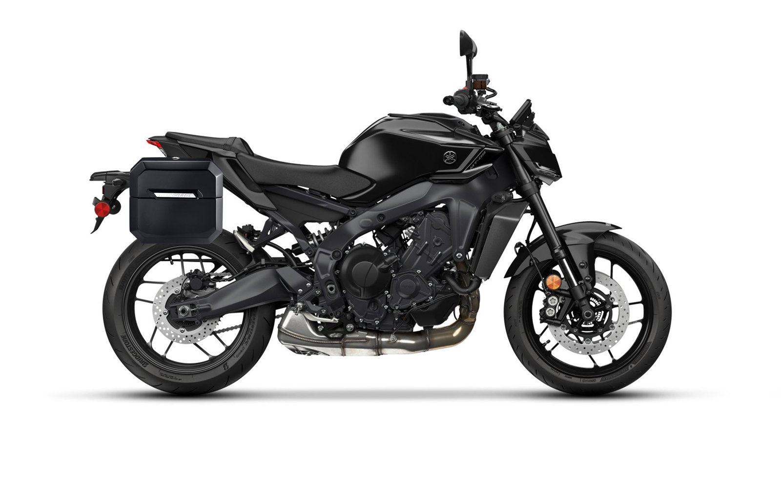 20L - Outlaw Quick-Mount Small Yamaha MT-09 Painted Hard Alforjas
