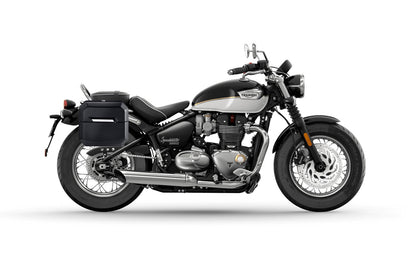 20L - Outlaw Quick-Mount Small Triumph Bonneville Speedmaster 2018+ Painted Hard Alforjas