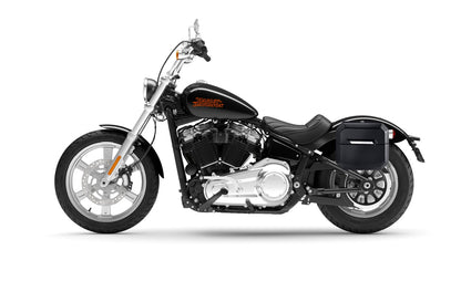 20L - Outlaw Quick-Mount Small Harley Softail Standard FXST Painted Hard Alforjas