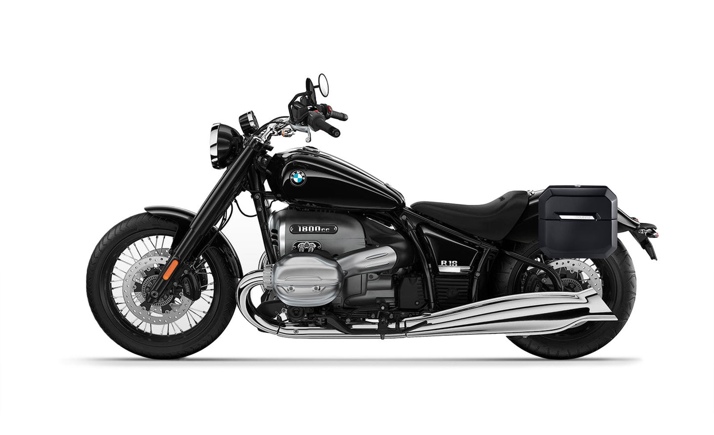 20L - Outlaw Quick-Mount Small BMW R18 Painted Hard Alforjas
