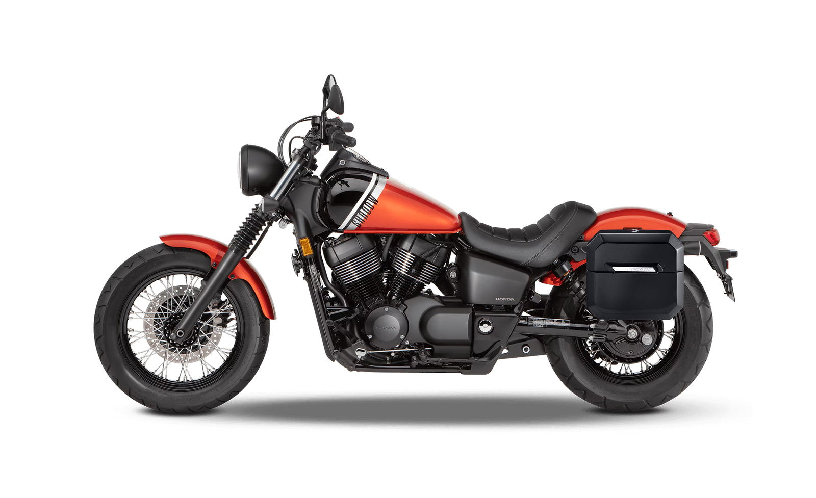 20L - Outlaw Quick-Mount Small 2024+ Honda Shadow Phantom 750 Painted Hard Alforjas