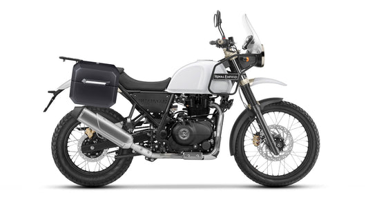 20L - Outlaw Quick-Mount Small Royal Enfield Himalayan 410 Matte Hard Alforjas
