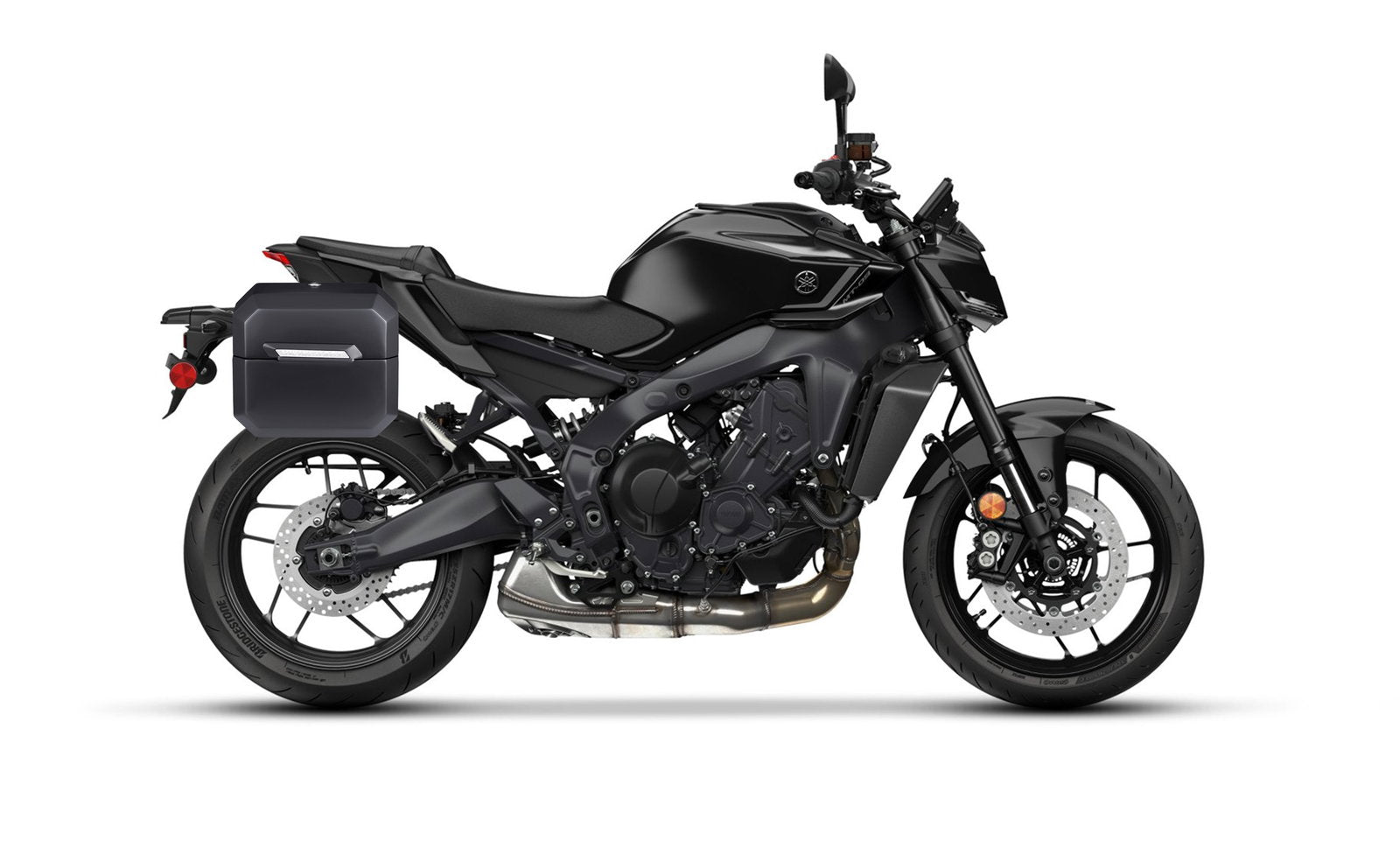 20L - Outlaw Quick-Mount Small Yamaha MT-09 Matte Hard Alforjas
