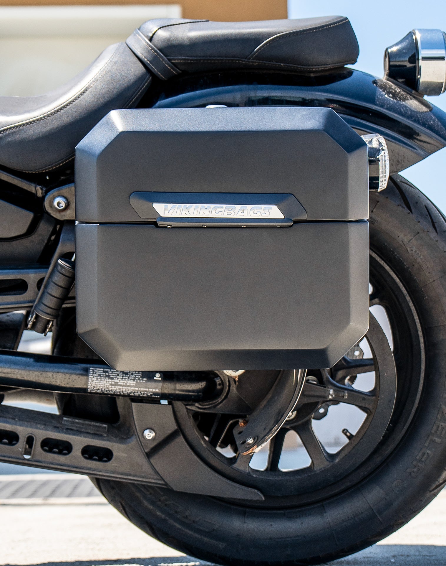 20L - Outlaw Quick-Mount Small Yamaha Bolt Specific Matte Hard Alforjas