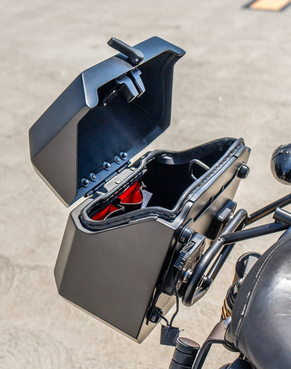 20L - Outlaw Quick-Mount Small Yamaha Bolt Specific Matte Hard Alforjas