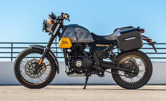 20L - Outlaw Quick-Mount Small Royal Enfield Scram 411 Matte Hard Alforjas