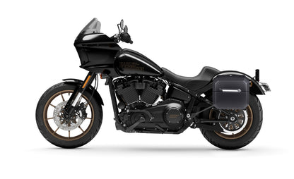 20L - Outlaw Quick-Mount Small Harley Softail Low Rider ST Matte Hard Alforjas