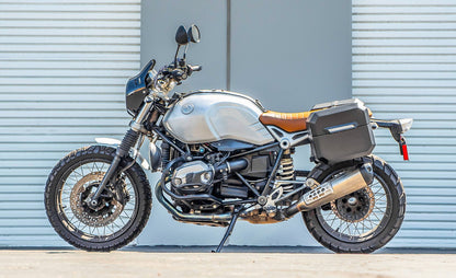 20L - Outlaw Quick-Mount Small BMW R nineT Pure/Racer/GS Matte Hard Alforjas