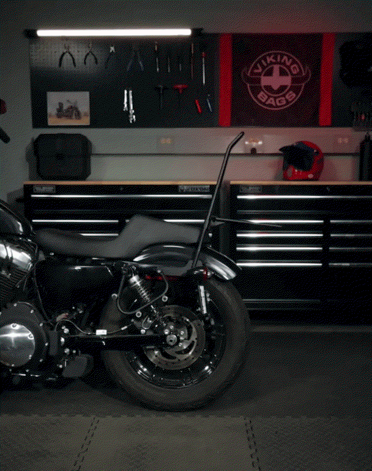 24L - Ironclad Quick-Mount Medium Triumph Thruxton RS Leather Wrapped Hard Alforjas
