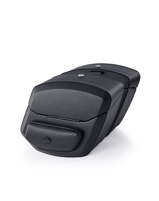 24L - Ironclad Quick-Mount Medium Harley Sportster Nightster RH975/S Leather Wrapped Hard Alforjas