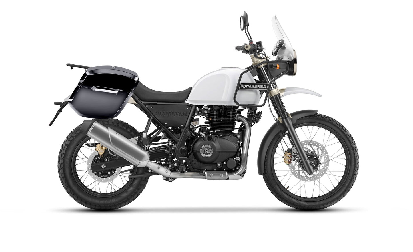 24L - Ironclad Quick-Mount Medium Royal Enfield Himalayan 410 Painted Hard Alforjas
