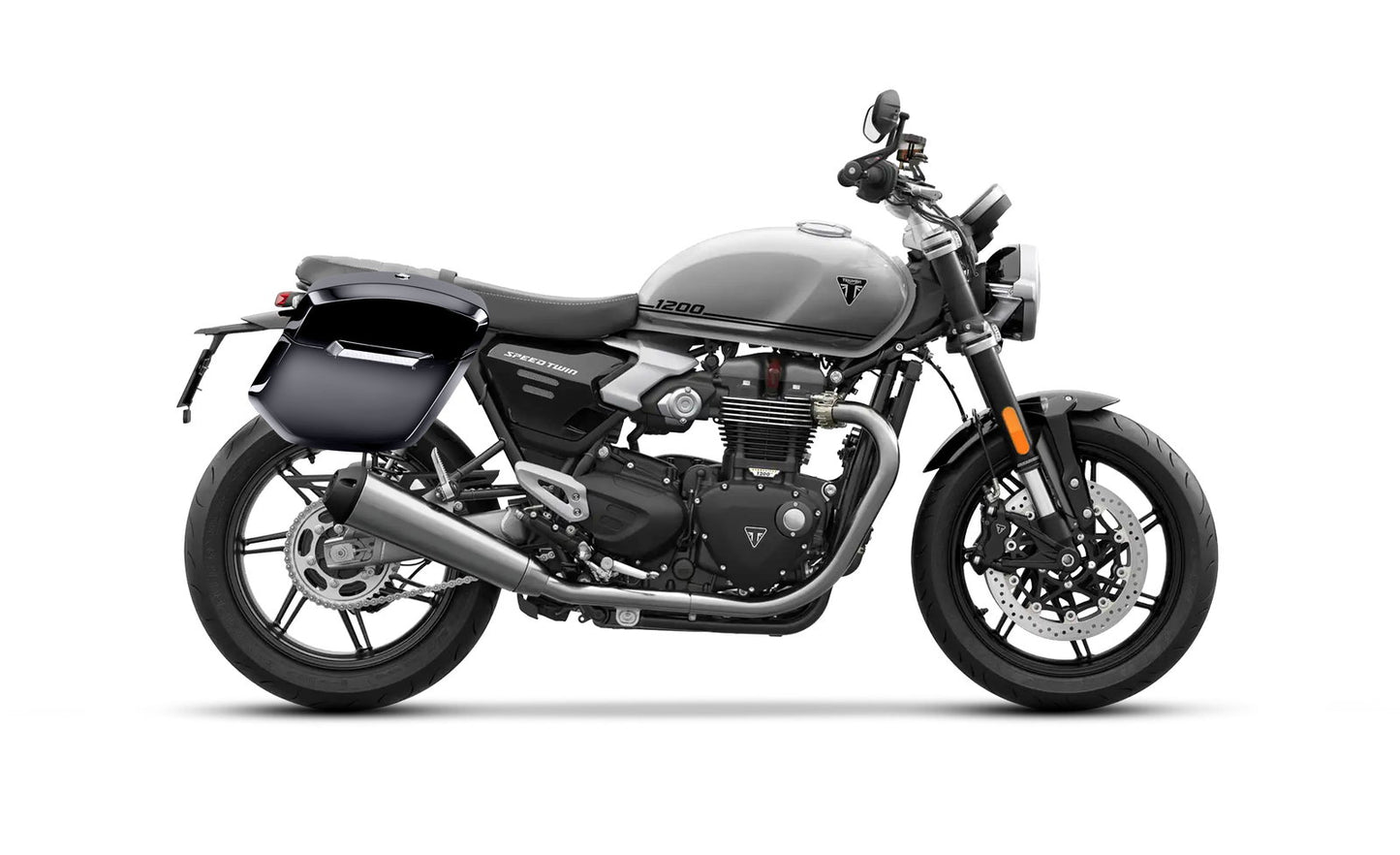 24L - Ironclad Quick-Mount Medium Triumph Speed Twin 1200 Painted Hard Alforjas
