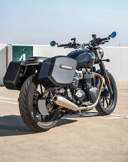 24L - Ironclad Quick-Mount Medium Triumph Speed Twin 900 Painted Hard Alforjas
