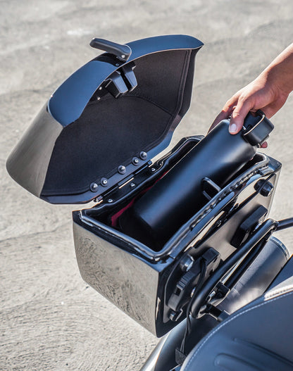 24L - Ironclad Quick-Mount Medium Indian Scout Rogue Painted Hard Alforjas