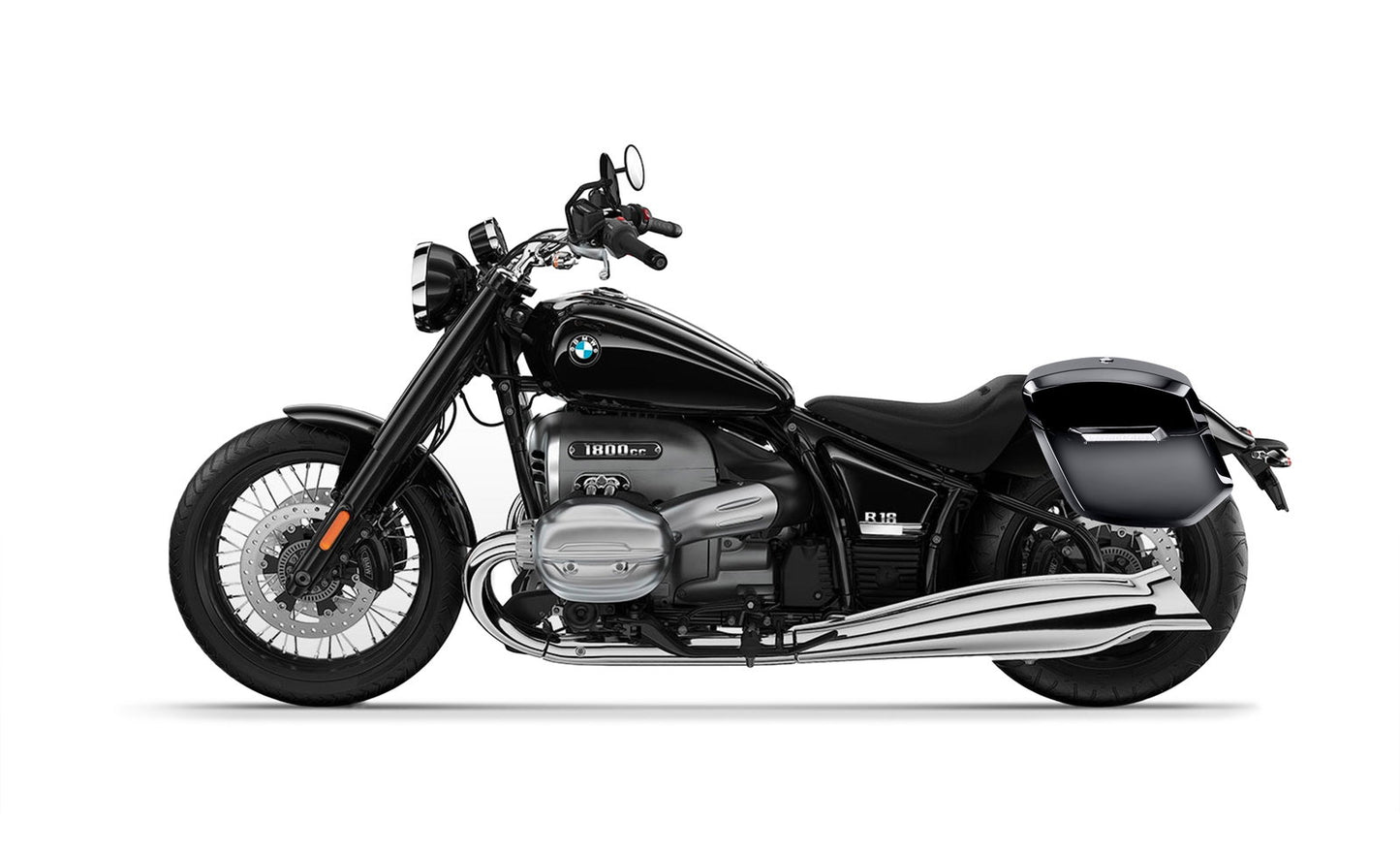24L - Ironclad Quick-Mount Medium BMW R18 Painted Hard Alforjas