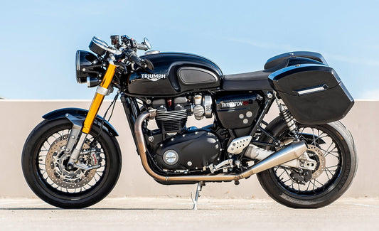 24L - Ironclad Quick-Mount Medium Triumph Thruxton RS Painted Hard Alforjas