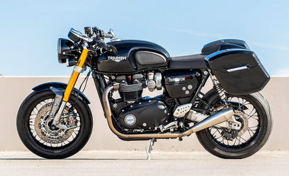 24L - Ironclad Quick-Mount Medium Triumph Thruxton RS Painted Hard Alforjas